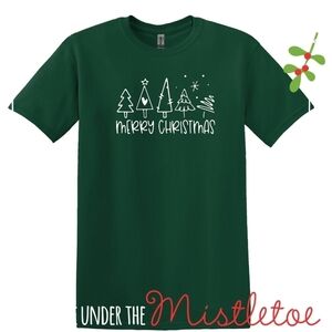 Merry Christmas Christmas trees  T-Shirt 🌲